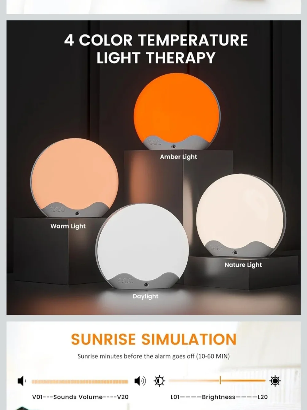 Sunlight Alarm Clock